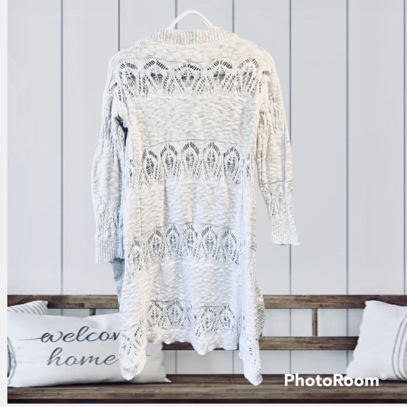 Aeropostal Knitted Lace Cardigan - S - Picture 5 of 13